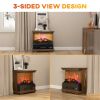 1400W 26" Electric Fireplace (Swiship-Ship)(Prohibited by WalMart)