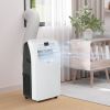 HOMCOM 12000 BTU Portable Air Conditioner for Rooms Up to 550 Sq. Ft., 3-in-1 AC Unit with Dehumidifier, Cooling Fan, Remote, 24H Timer On/Off, Window