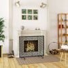38 x 31 Inch Single Panel Fireplace Screen
