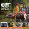 VEVOR Timber Claw Hook, 36 inch 4 Claw Log Grapple for Logging Tongs, Swivel Steel Log Lifting Tongs, Eagle Claws Design with 3307 lbs/1500 kg Loading